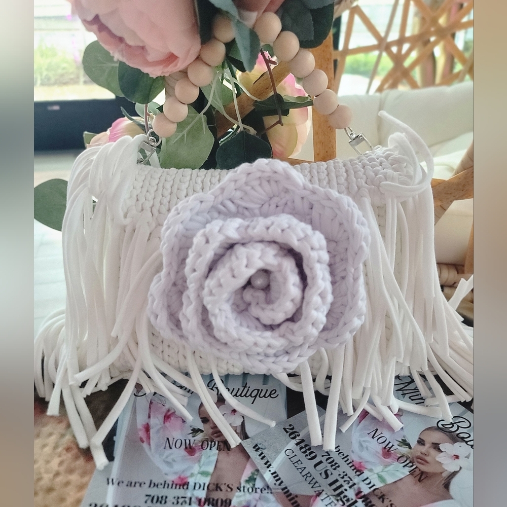 Luxury Handmade Crochet Purse made in Poland